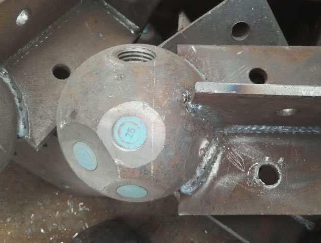 黑龙江螺栓球球塞，网架配件