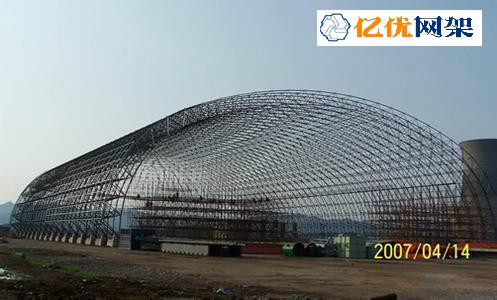 黑龙江料棚网架